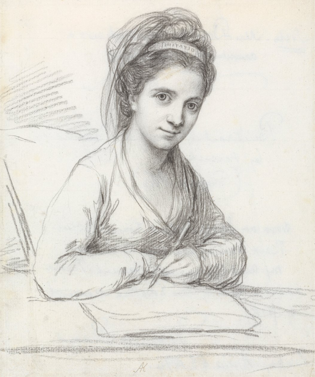 Otoportre by Angelica Kauffmann