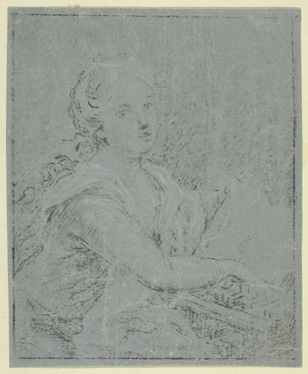 Kadın, Spinet by Angelica Kauffmann