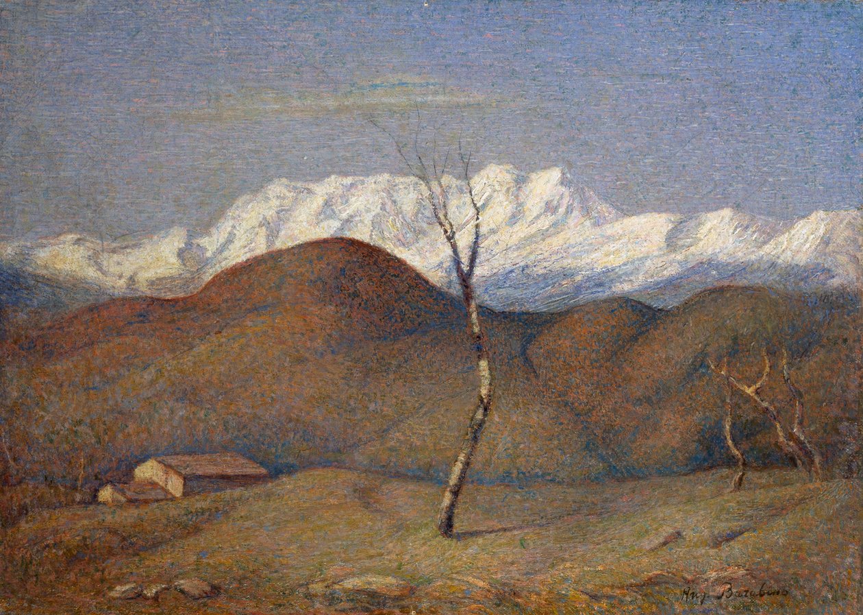 Kış aylarında Monterossino by Angelo Barabino