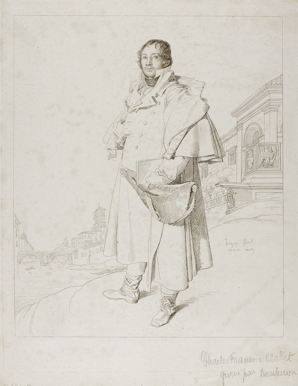 Charles Francois Mallet, c.1809 by Angelo Boucheron