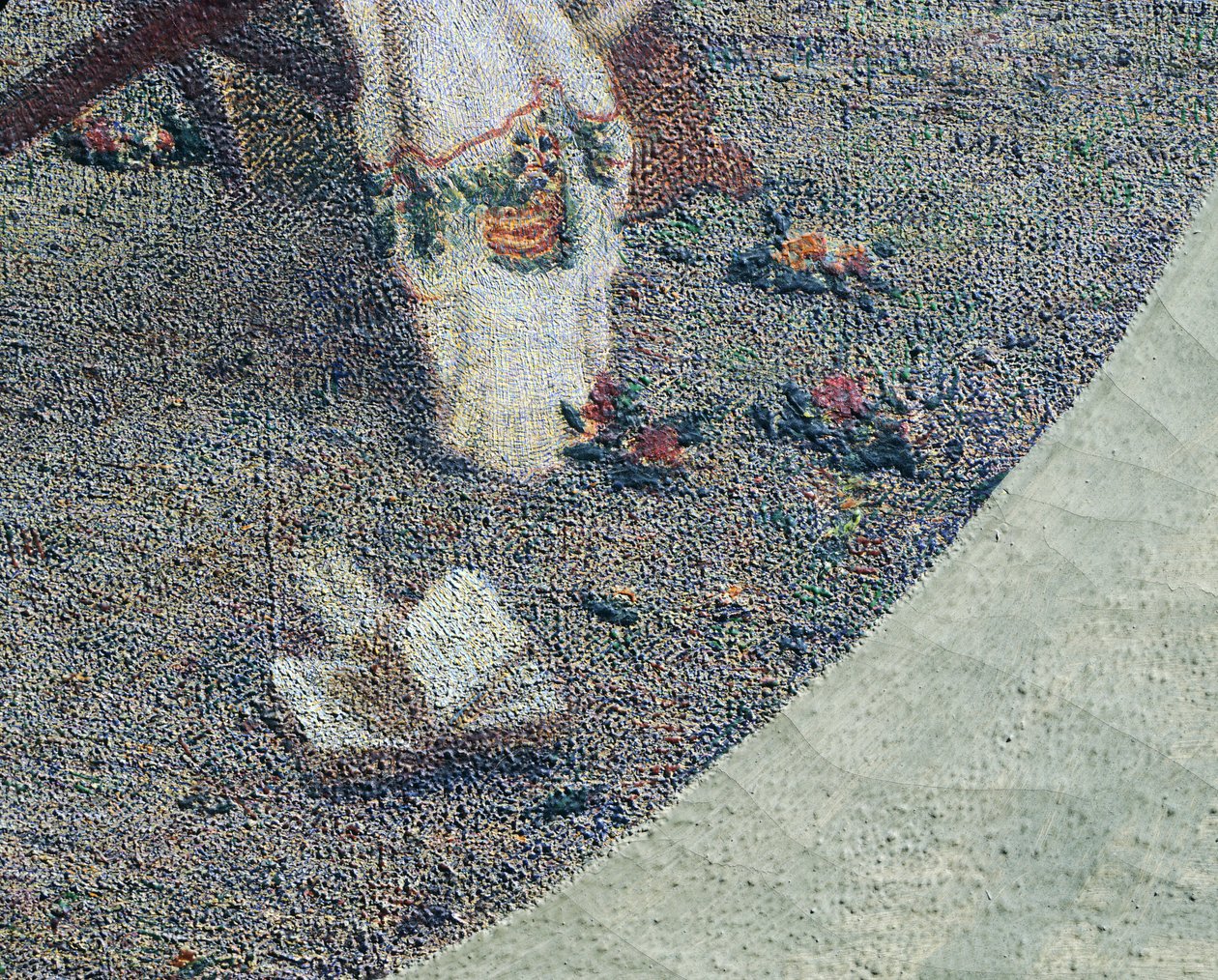 Gelişmeler, Angelo Morbelli, detay by Angelo Morbelli