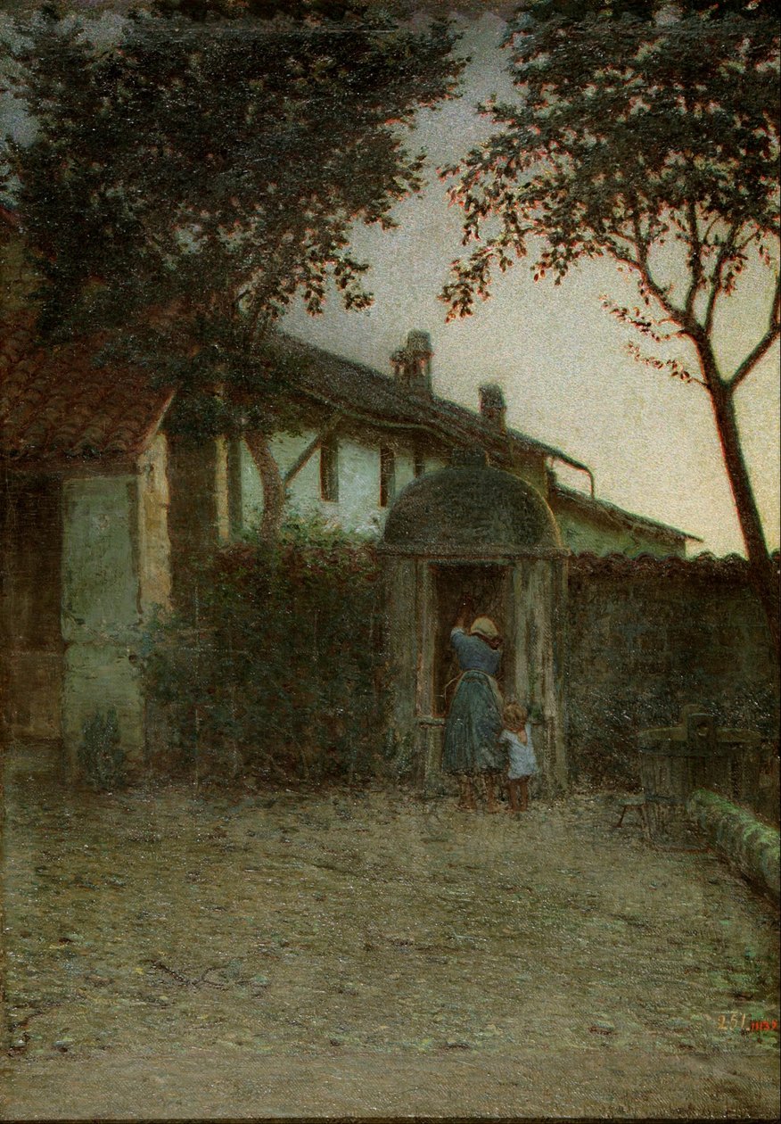 Şafak by Angelo Morbelli