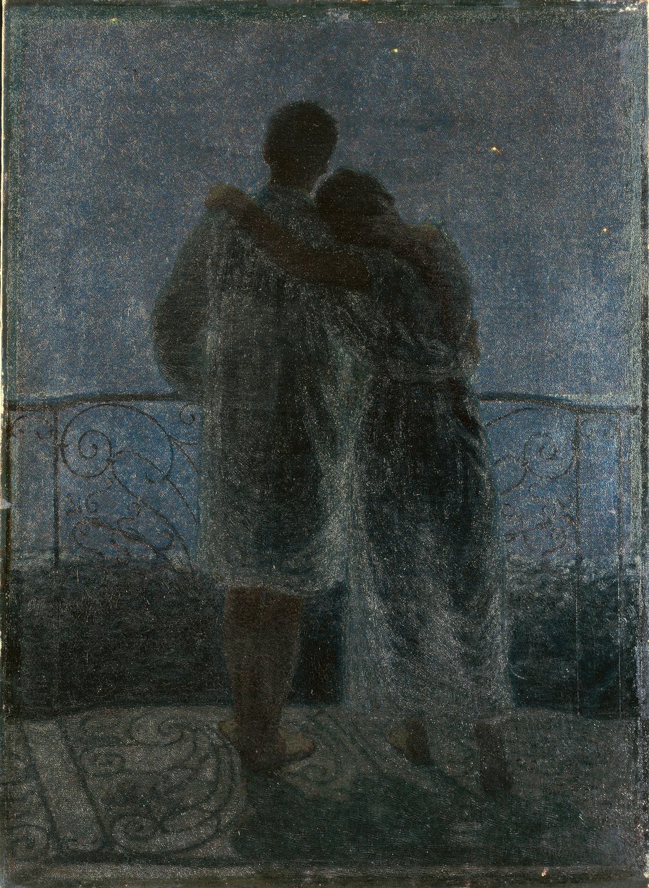 Rüya ve Gerçek, 1905 by Angelo Morbelli