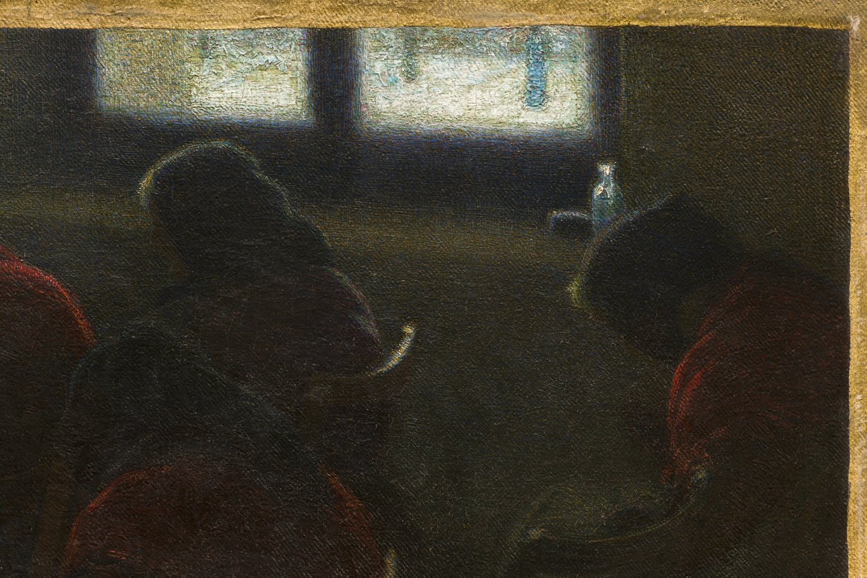Kış uykusu, 1903 by Angelo Morbelli
