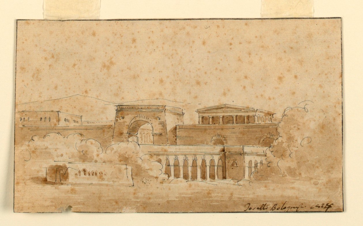 Sahne Tasarımı, Antik Yapılar by Angelo Toselli