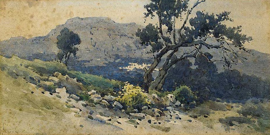 Türkçe: Yaşlı zeytin ağacı by Angelos Giallinas