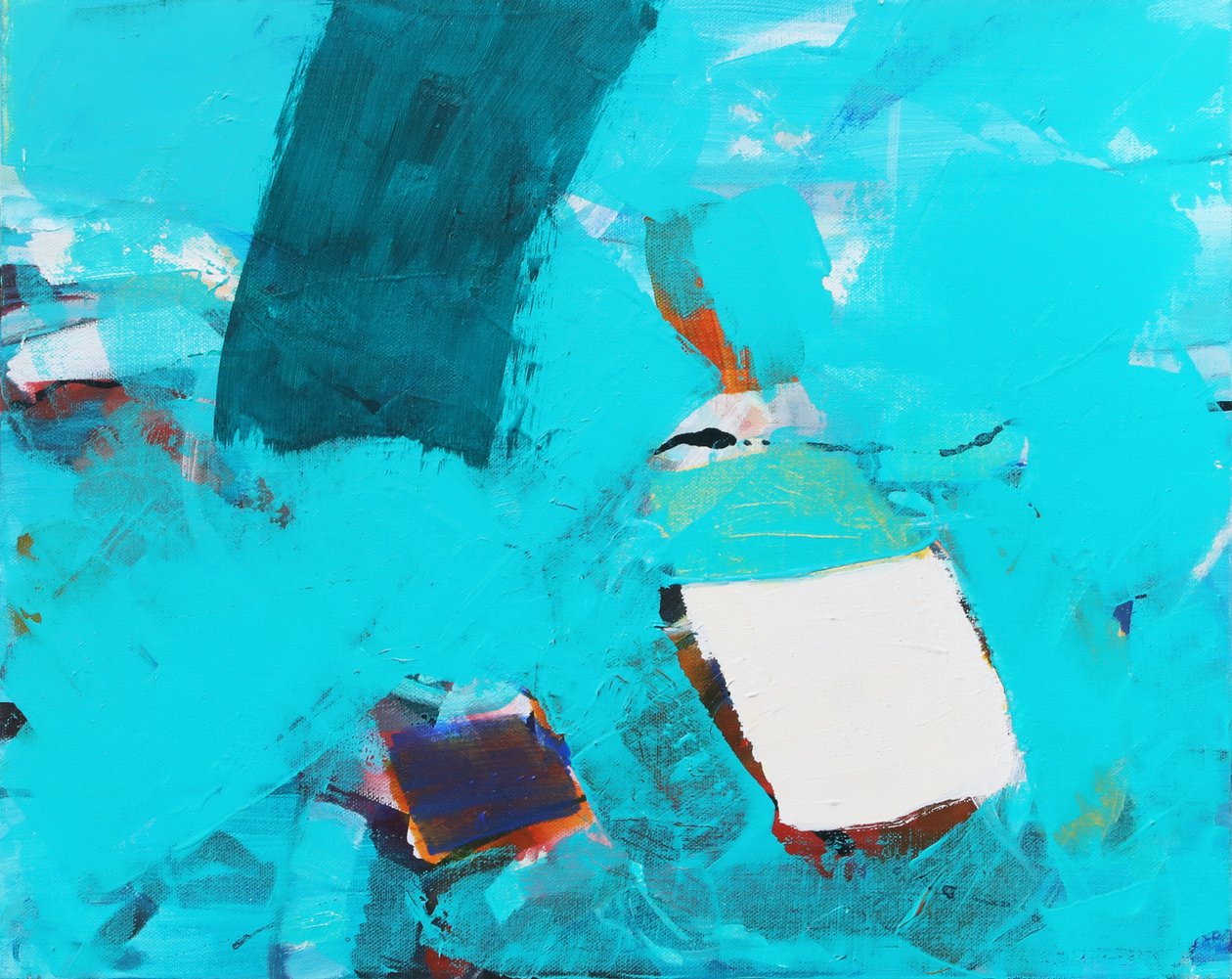 Finding the Light, 2021 (tuval üzerine akrilik) by Angie Kenber