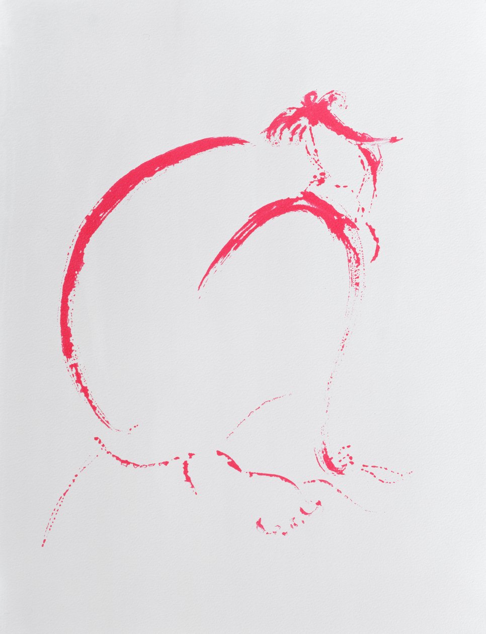 Katlanmış Çıplak Kızıl, 2006 by Angie Kenber