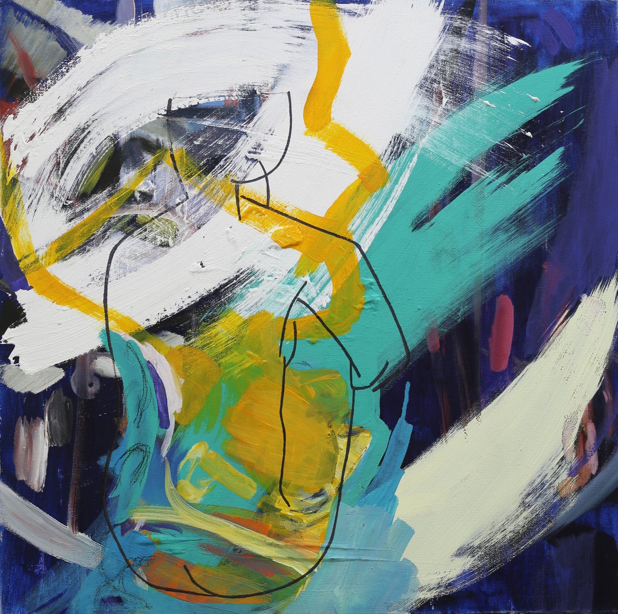 Çizgide Portre, 2008 by Angie Kenber