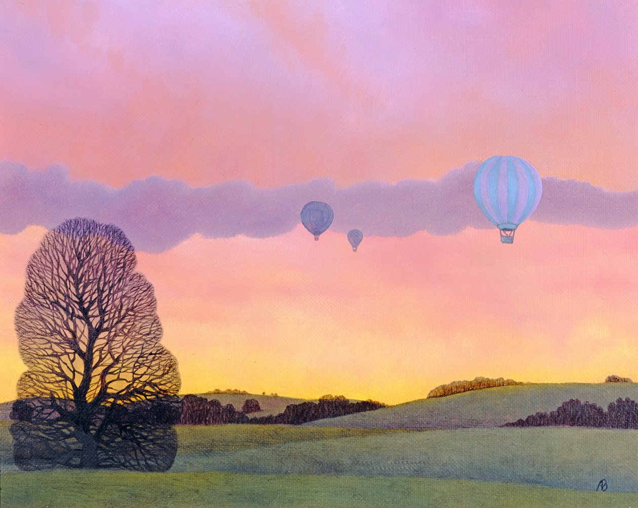 Balon Yarışı, 2004 by Anna Phillips