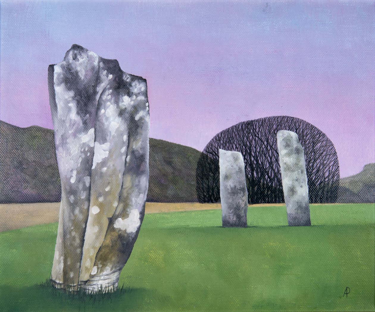 Kilmartin Taşları 1, 2018 by Anna Phillips