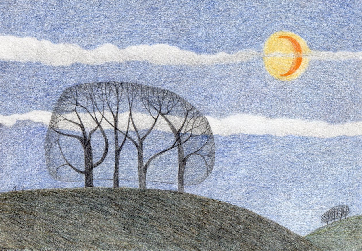 Sihirli Ay, 2017 by Anna Phillips
