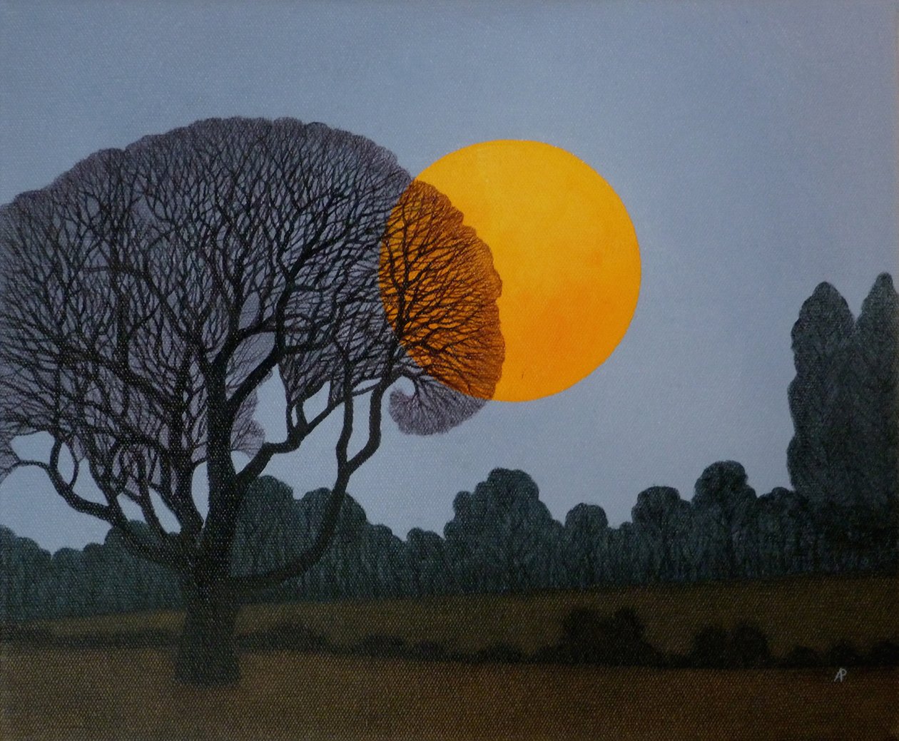 Yükselen Ay, 2014 by Anna Phillips