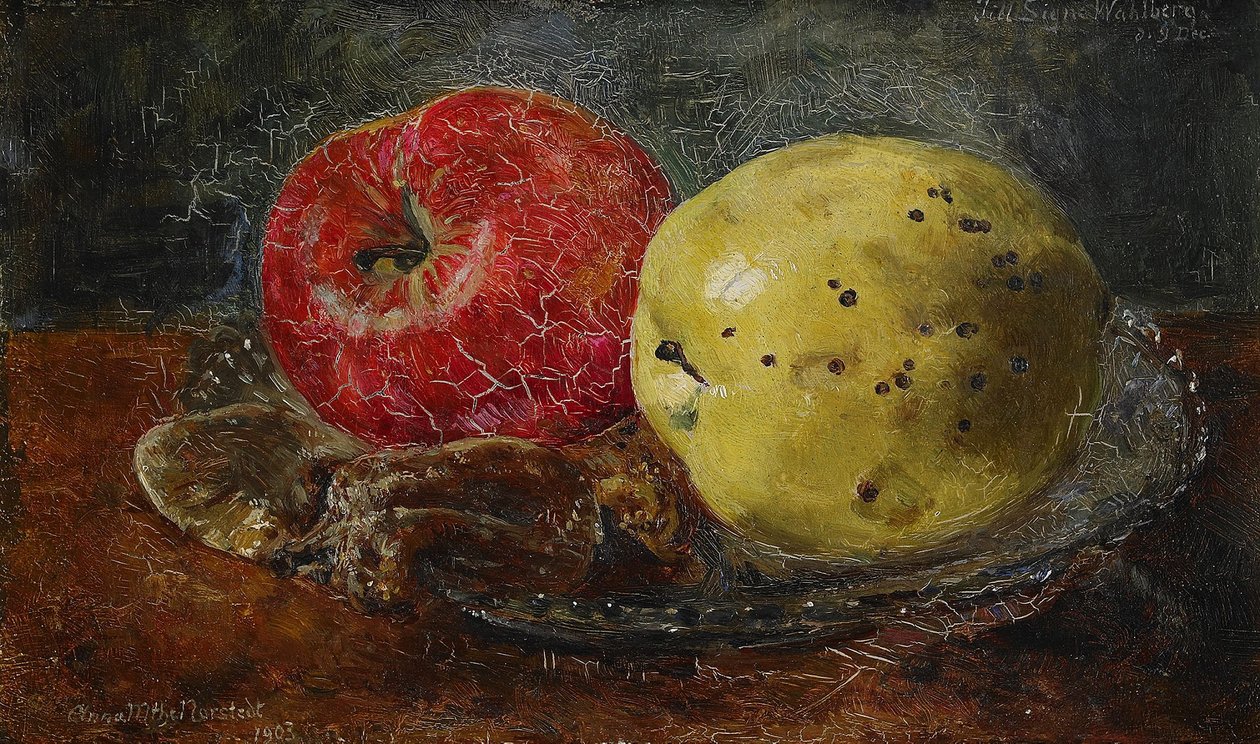 Elma ile Natürmort by Anna Munthe Norstedt