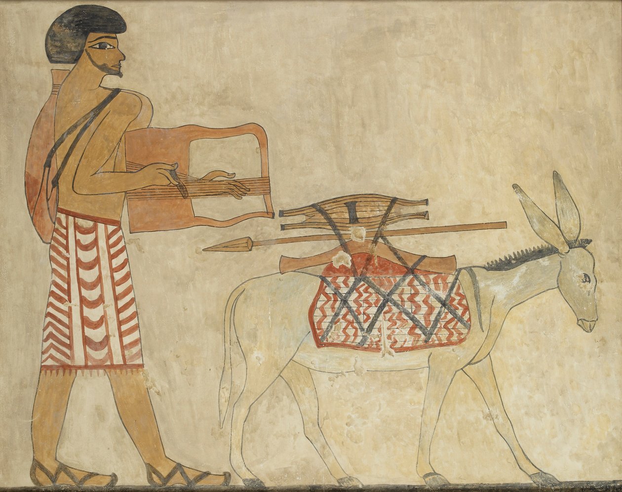 Duvar resminin kopyası, Khnumhotep III