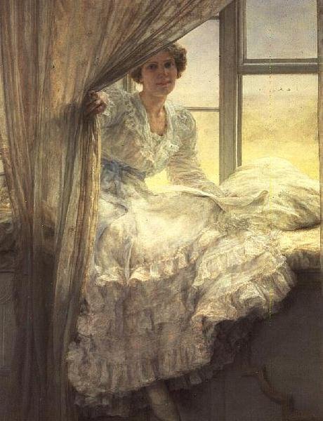 Pencerede by Anna Alma Tadema