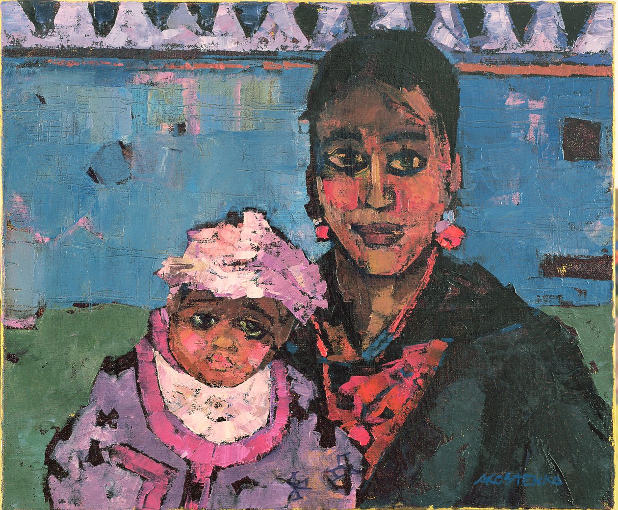 İspanyol Anne by Anna Contemporary Artist Kostenko