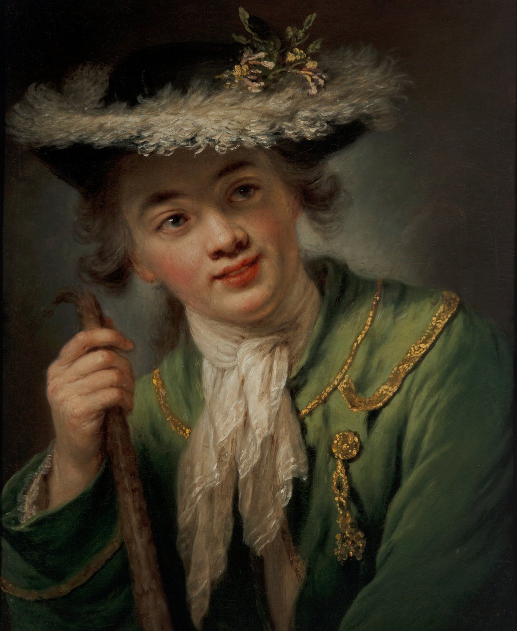 Genç Bir Kadının Portresi by Anna Dorothea (1721 82) Lisiewska
