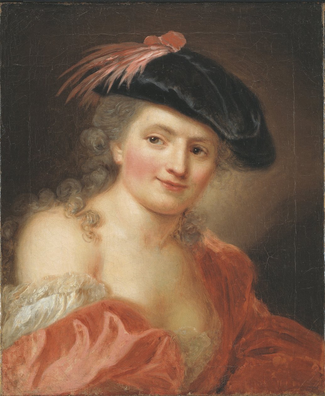 Otoportre, c. 1755. by Anna Dorothea Therbusch Lisiewska