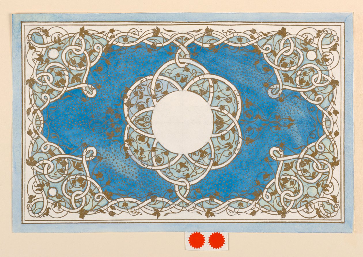 Çizim, Kutu Kapağı Tasarımı, Yaklaşık 1894 by Anna M. de Pool