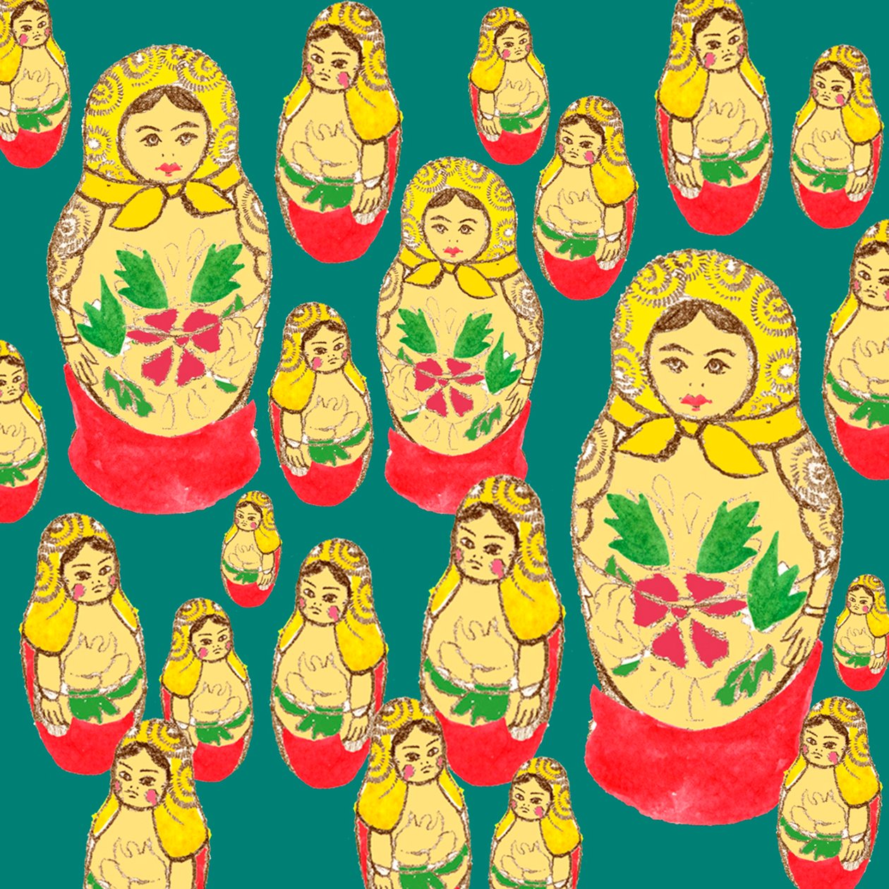 Rus Bebekleri by Anna Platts