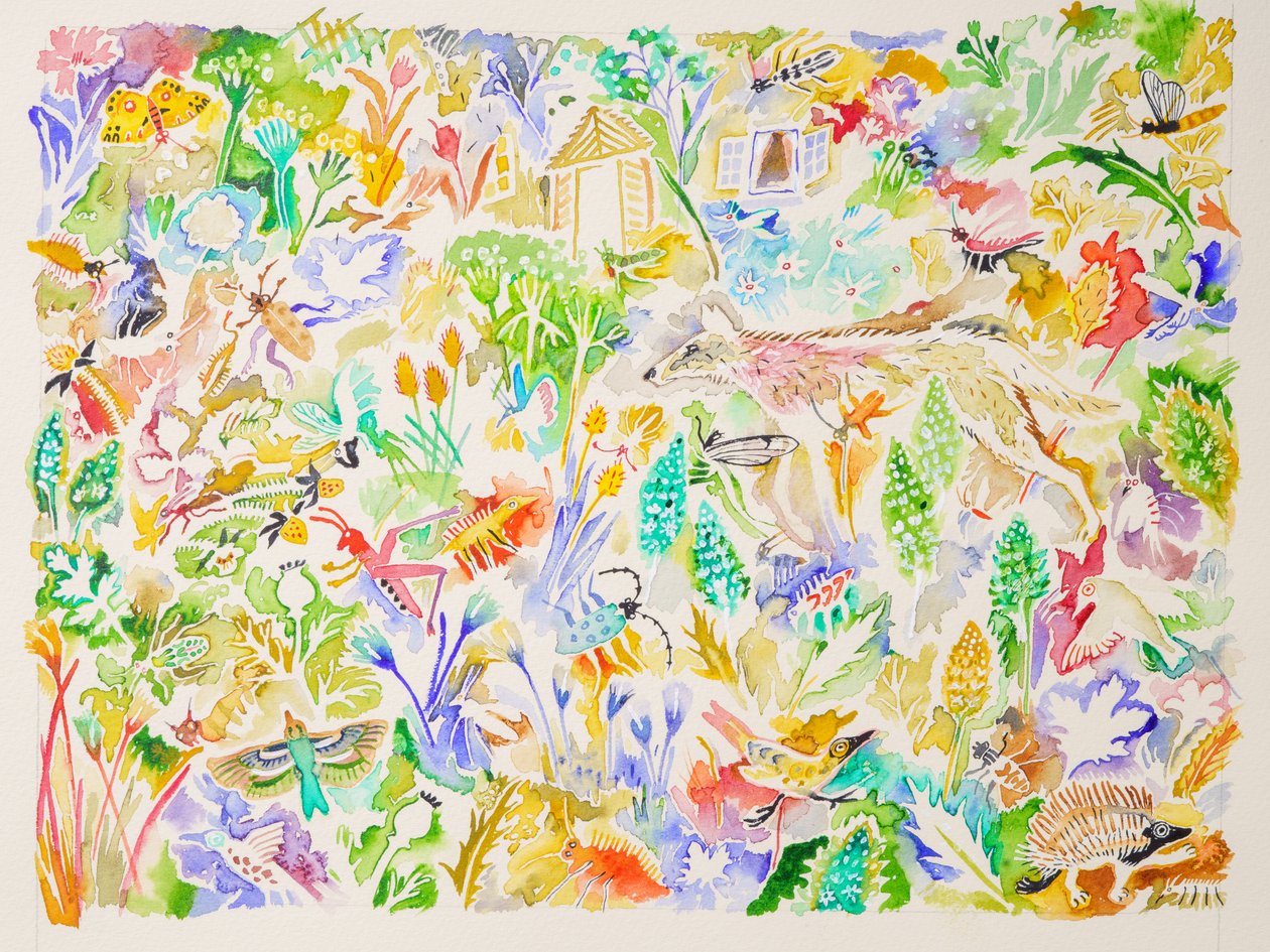 1 Swansong, 2023 (suluboya) by Anna Pugh