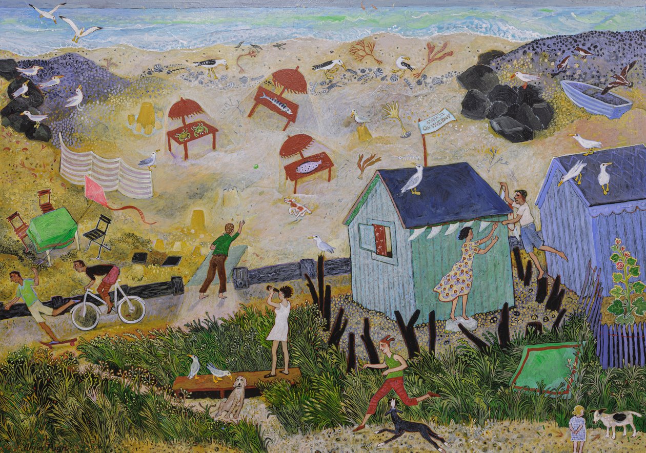 Günün Yakalaması, 2016 (akrilik) by Anna Pugh