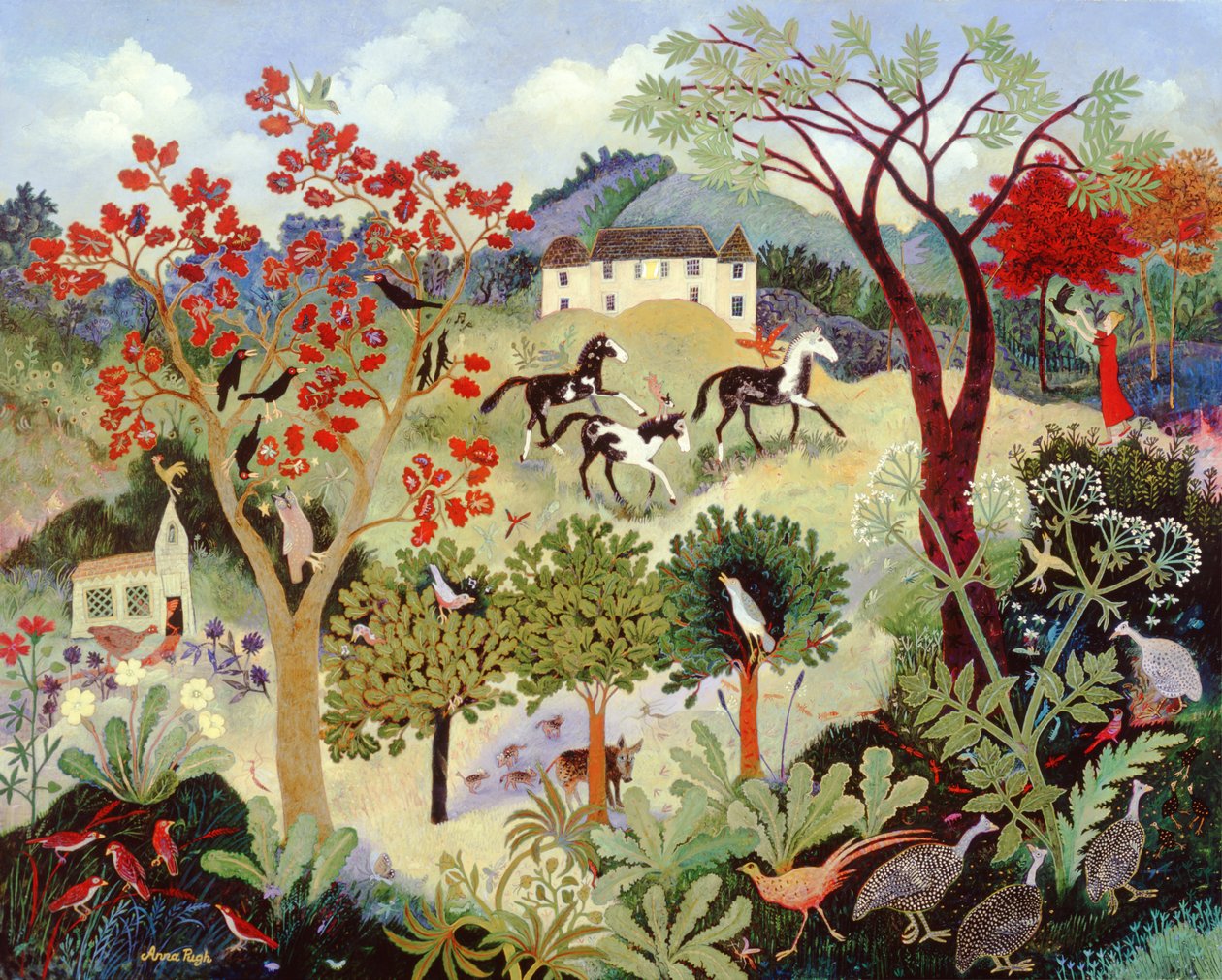 Görmesi kolay, 2006 (akrilik) by Anna Pugh