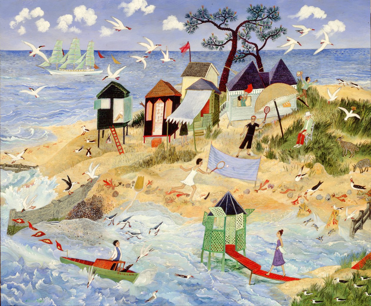Aşk, 2009 (akrilik) by Anna Pugh
