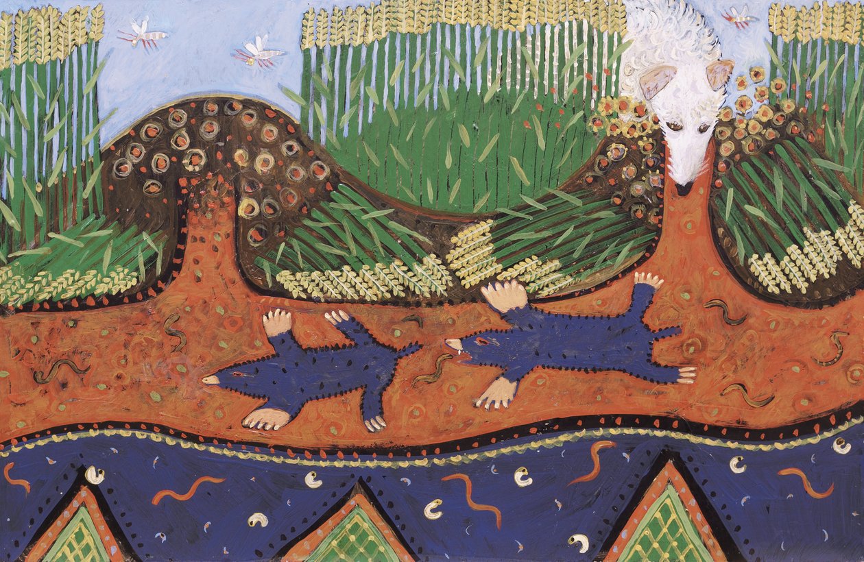 Tepedeki Köstebek 2, 2016 (akrilik) by Anna Pugh