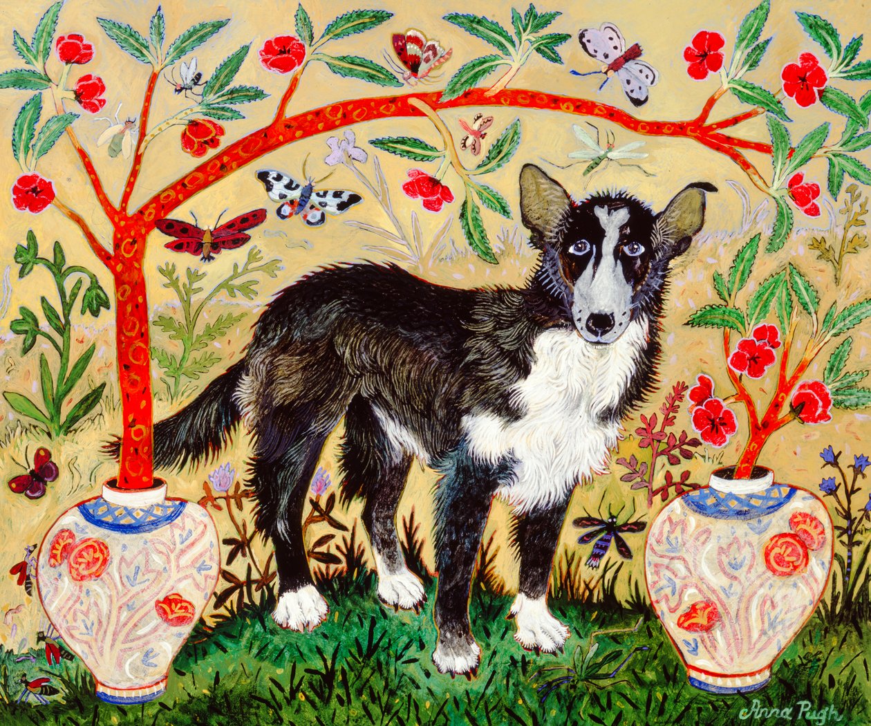 İt, 2009 (akrilik) by Anna Pugh