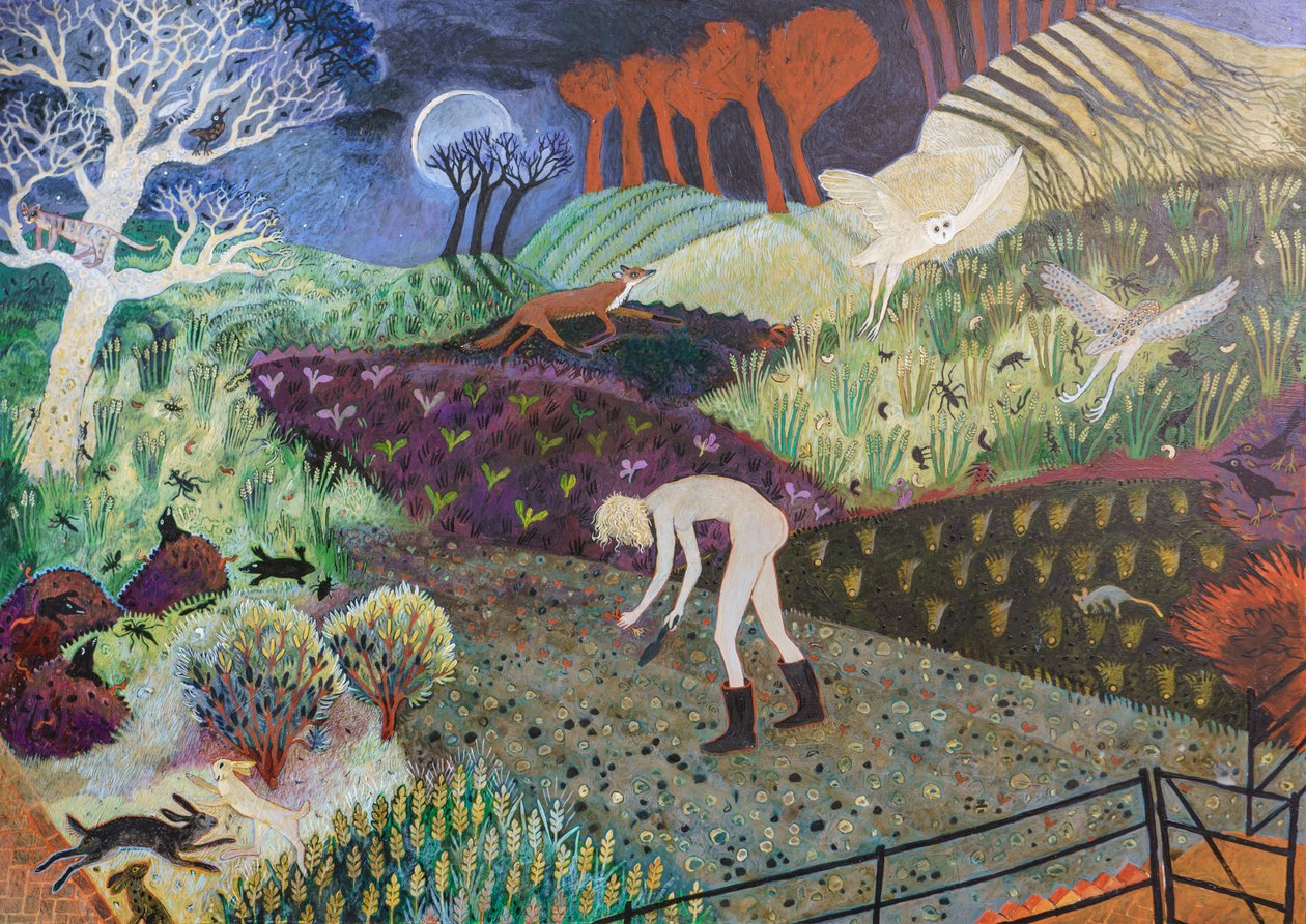 Dikim için Mükemmel, 2019 (akrilik) by Anna Pugh