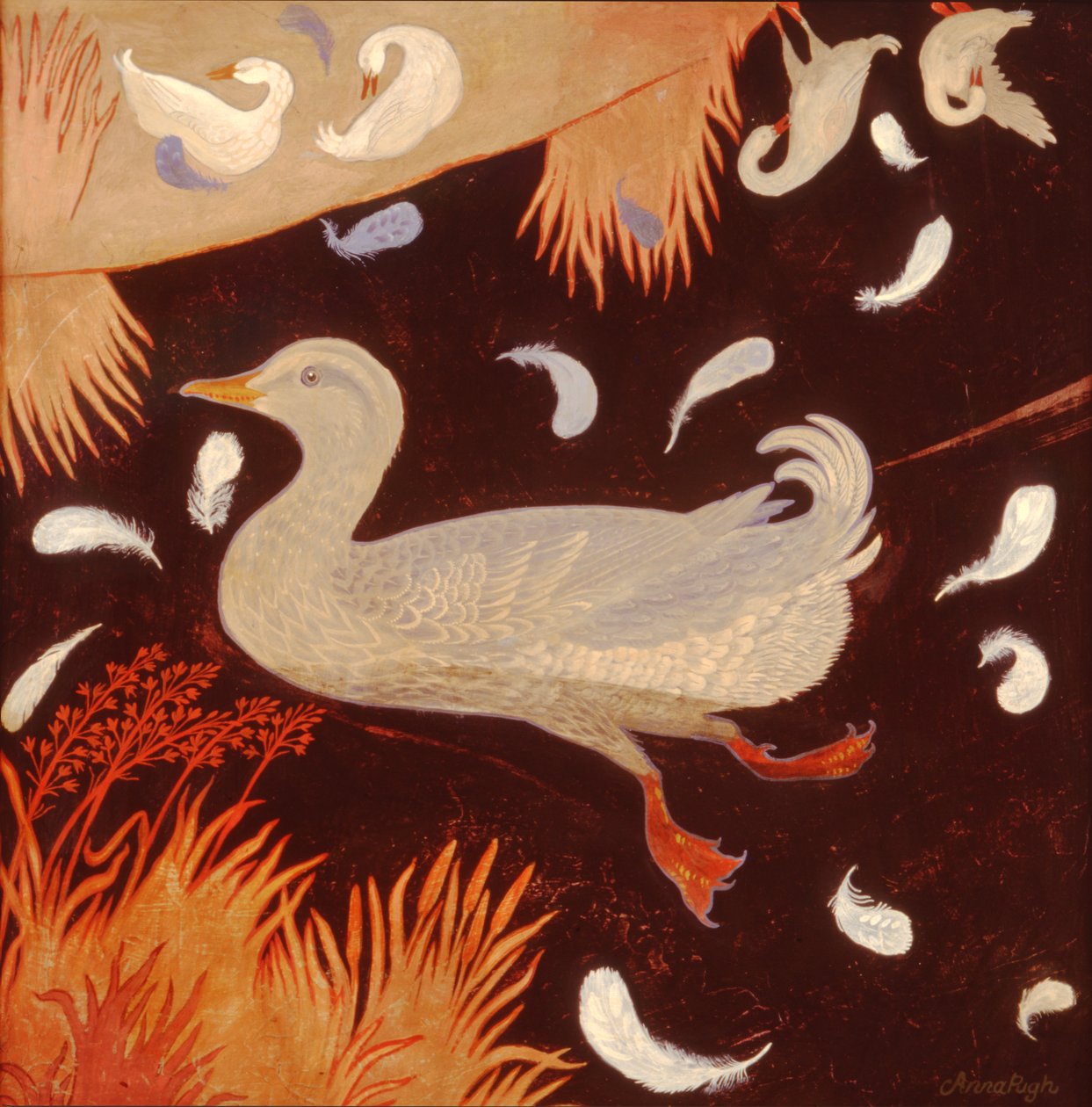 Preening by Anna Pugh