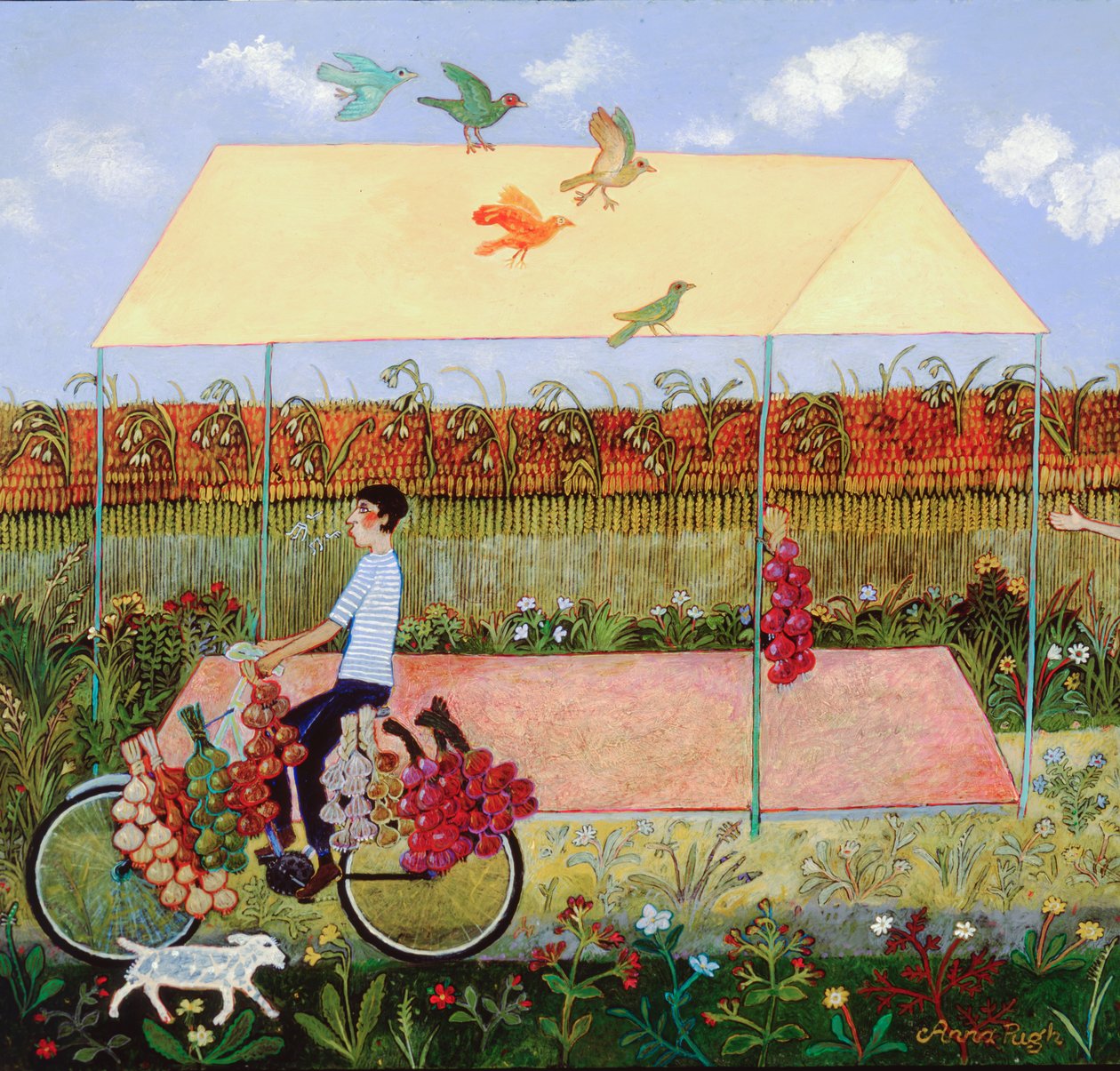 Özel teslimat, 2010 (akrilik) by Anna Pugh