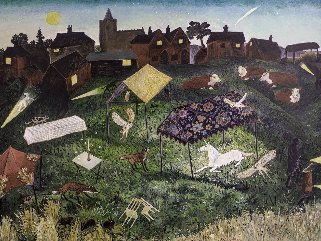 Devral, 2016 (akrilik) by Anna Pugh