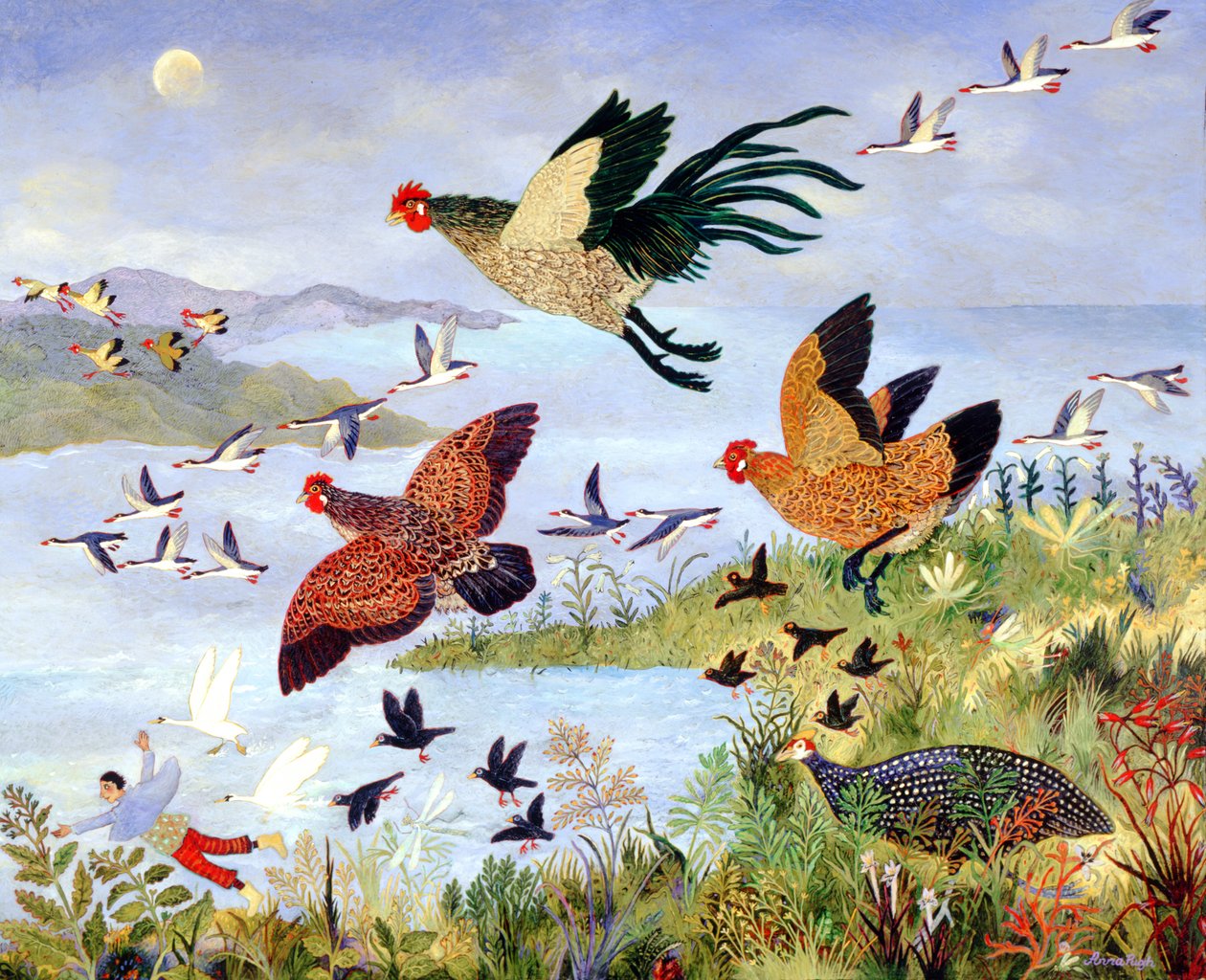 Vahşetin Çağrısı, 2008 (akrilik) by Anna Pugh
