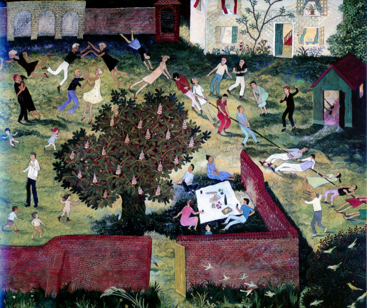 Savaş Römorkörü, 2000 (akrilik) by Anna Pugh