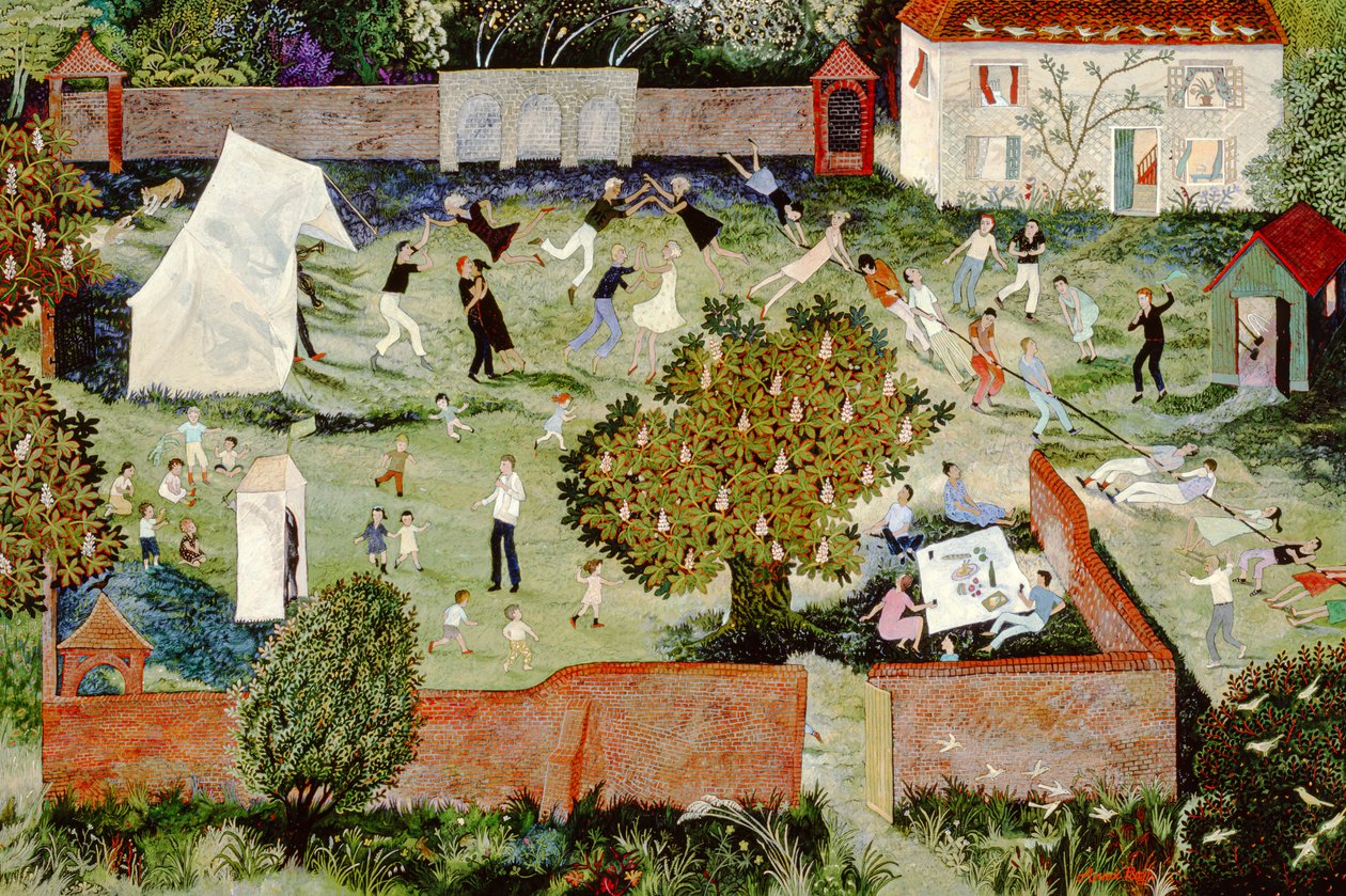 Savaş Römorkörü, 2000 (akrilik) by Anna Pugh