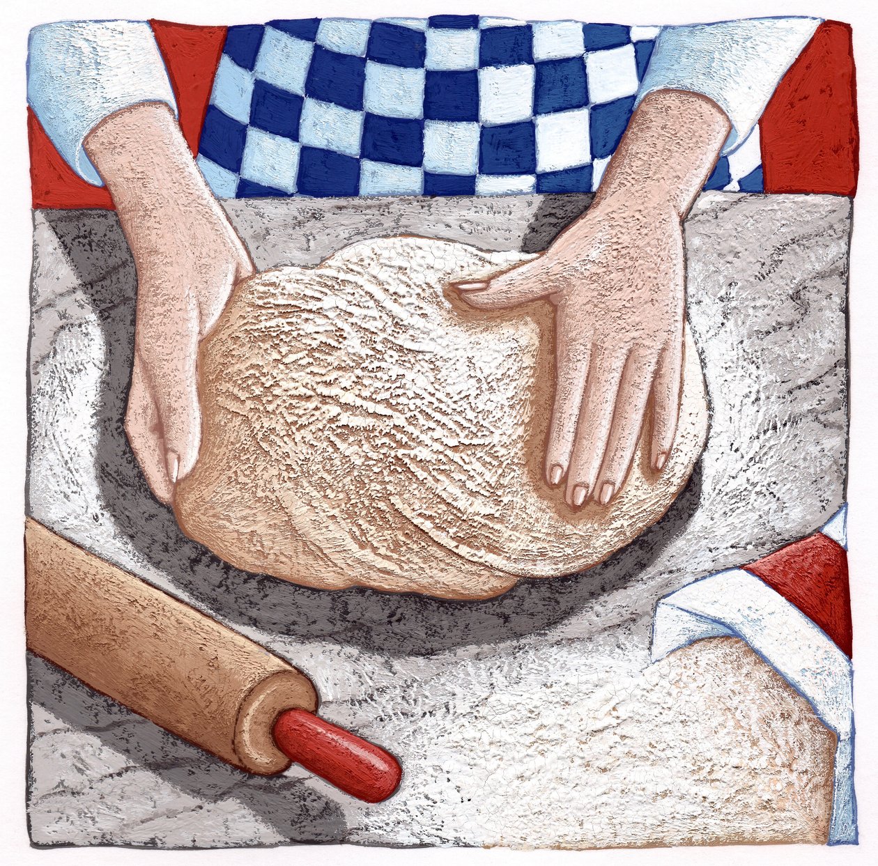 Hamurun hazırlanması by Annalisa Morrocco