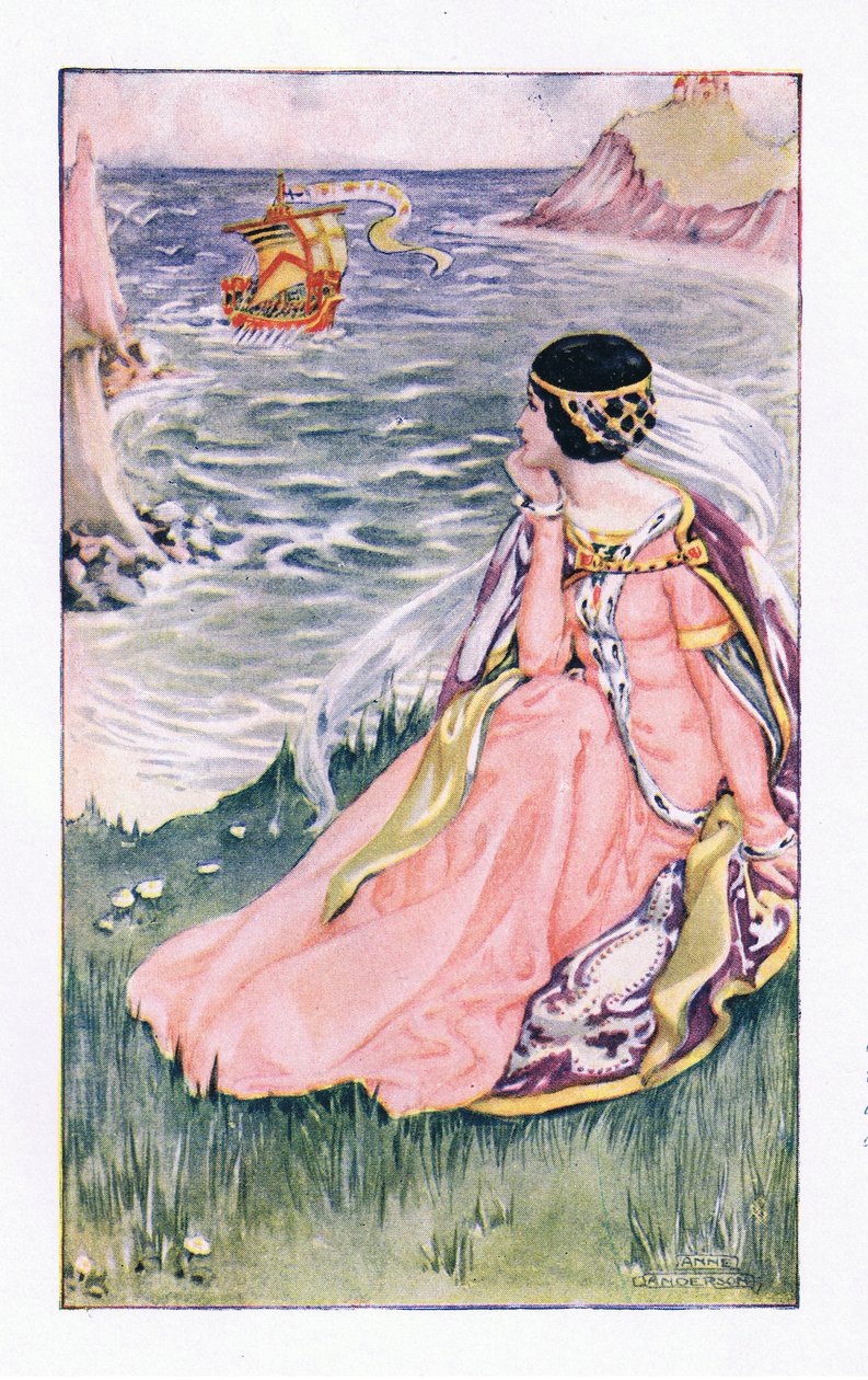 Hüzün, gerçekten de zavallı kadının durumuydu. by Anne Anderson