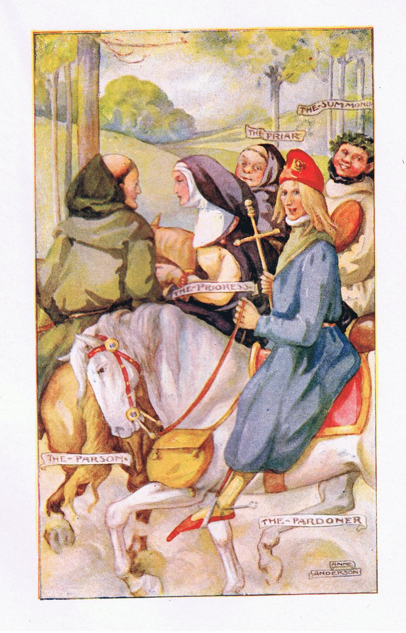Başrahibenin basit, masum bir gülümsemesi vardı. by Anne Anderson