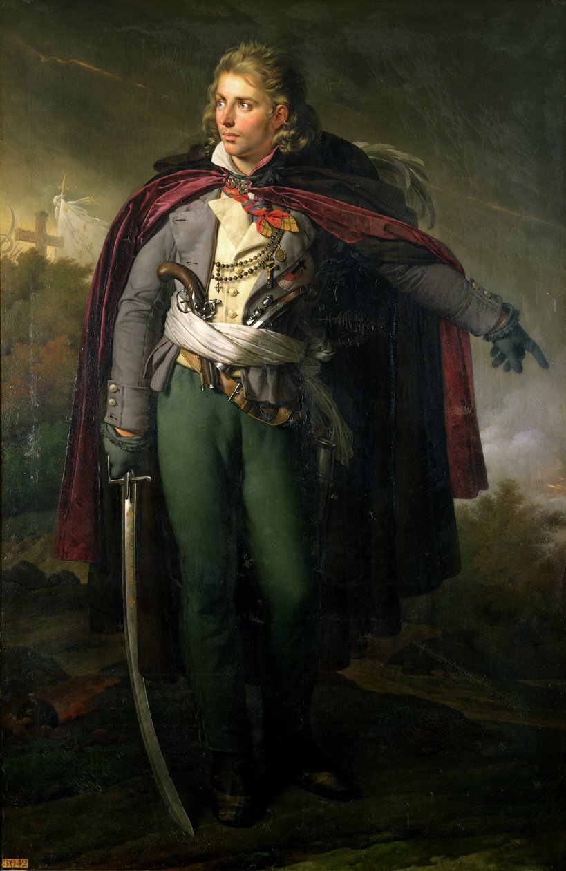 Jacques Cathelineau (1759-93) 1824 by Anne Louis Girodet de Roucy Trioson