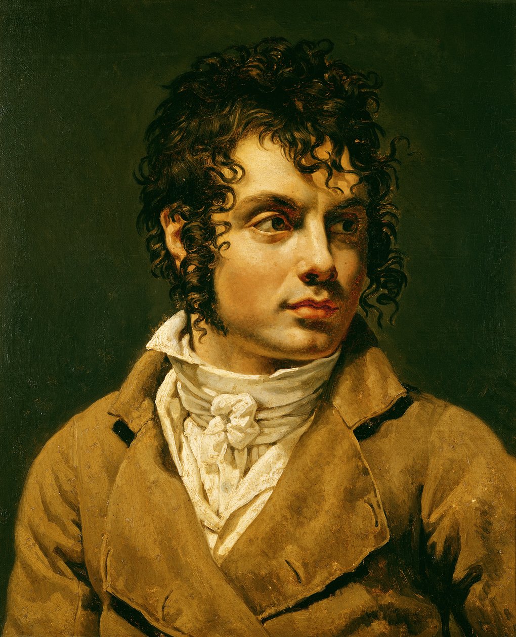 Bir Adamın Portresi by Anne Louis Girodet de Roucy Trioson