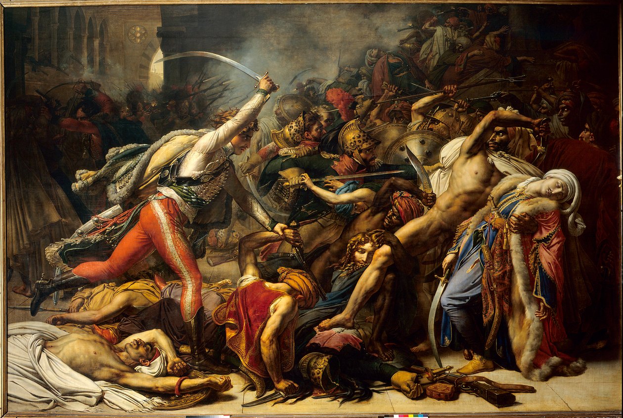 Kahire isyanı, 21 Ekim by Anne Louis Girodet de Roucy Trioson
