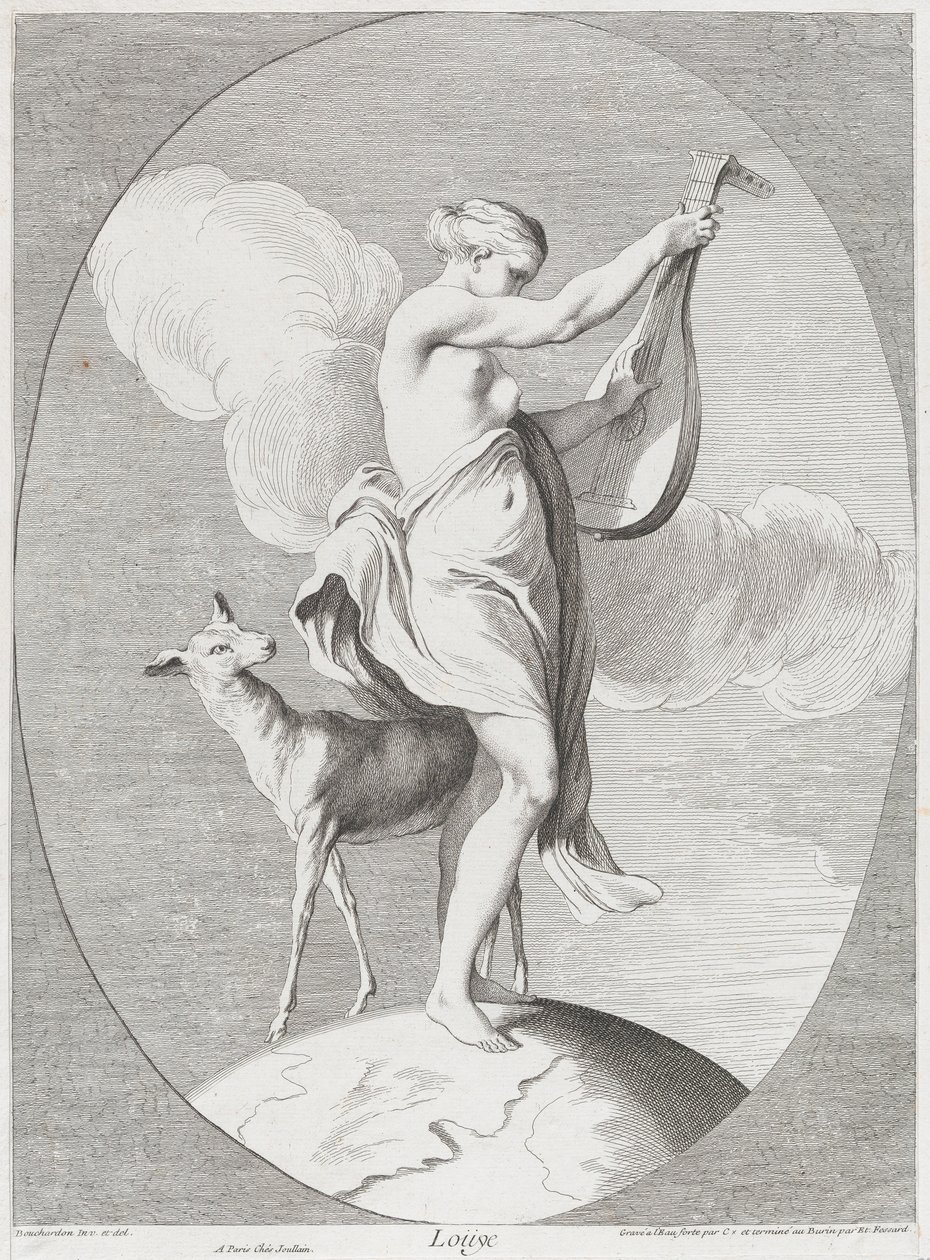 İşitme, 1730-65. Yaratıcılar: Caylus, Anne-Claude-Philippe de, Etienne Fessard. by Anne Claude Philippe de Caylus, Etienne Fessard