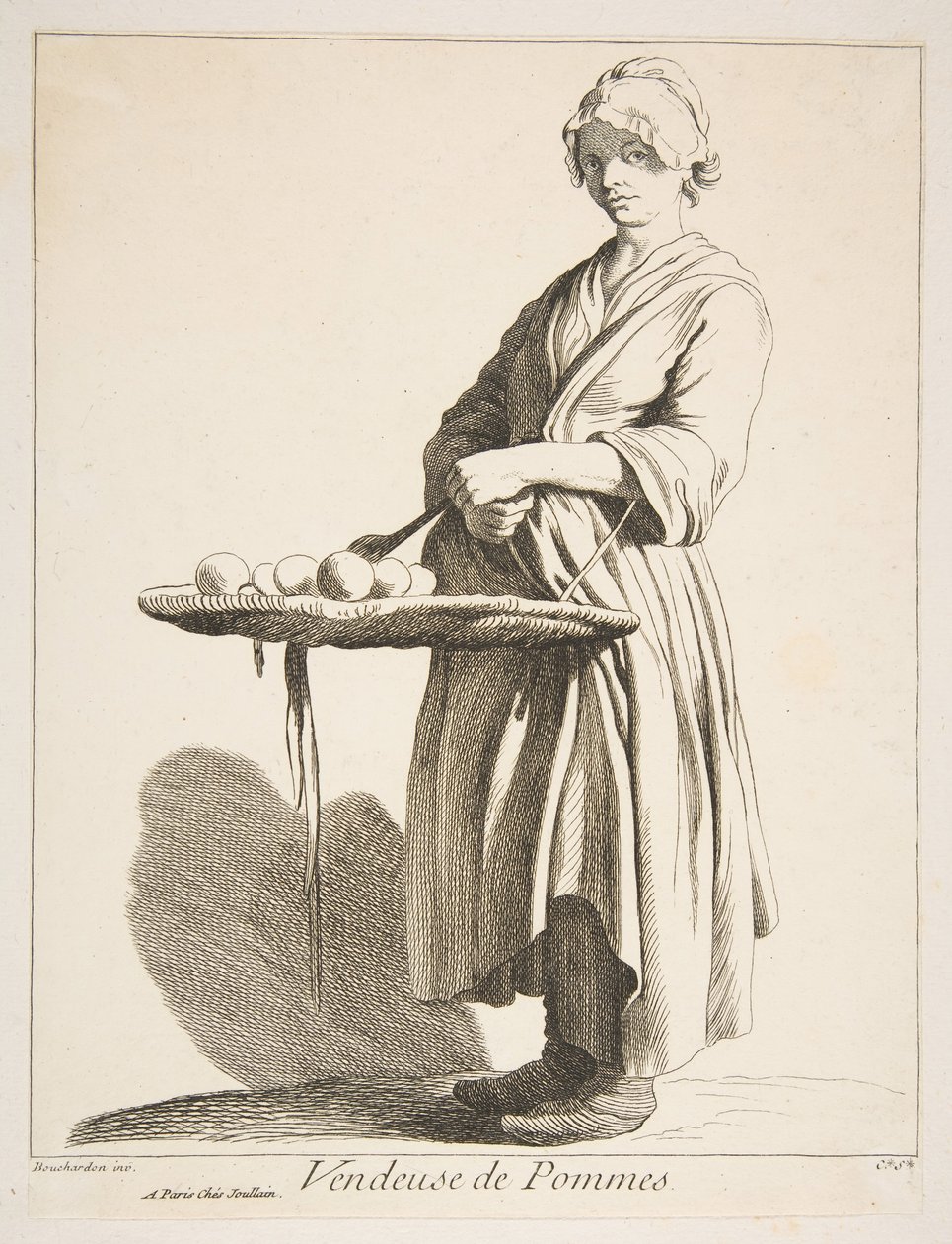Elma Satıcısı, 1746. by Anne Claude Philippe de Caylus
