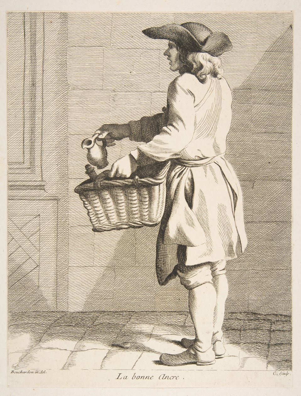 Mürekkep Satıcısı, 1746. by Anne Claude Philippe de Caylus