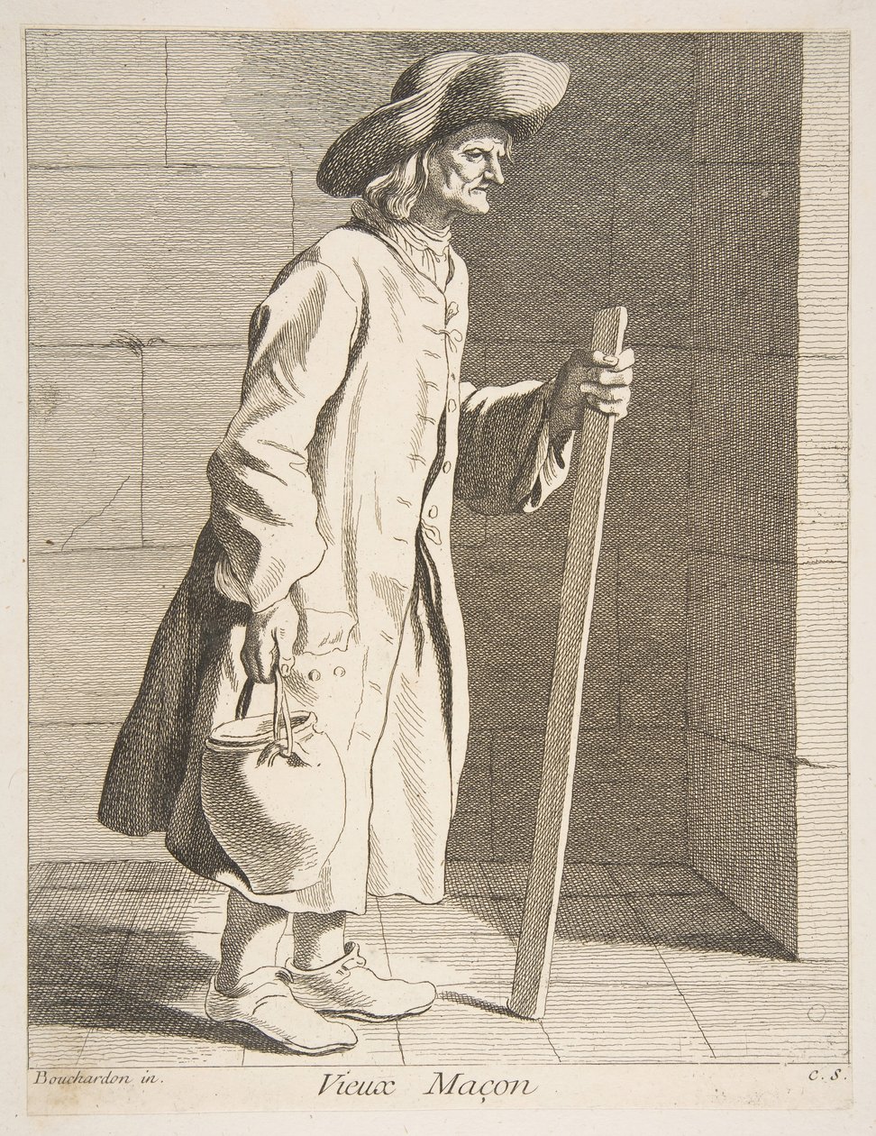 Eski Duvarcı, 1737. by Anne Claude Philippe de Caylus