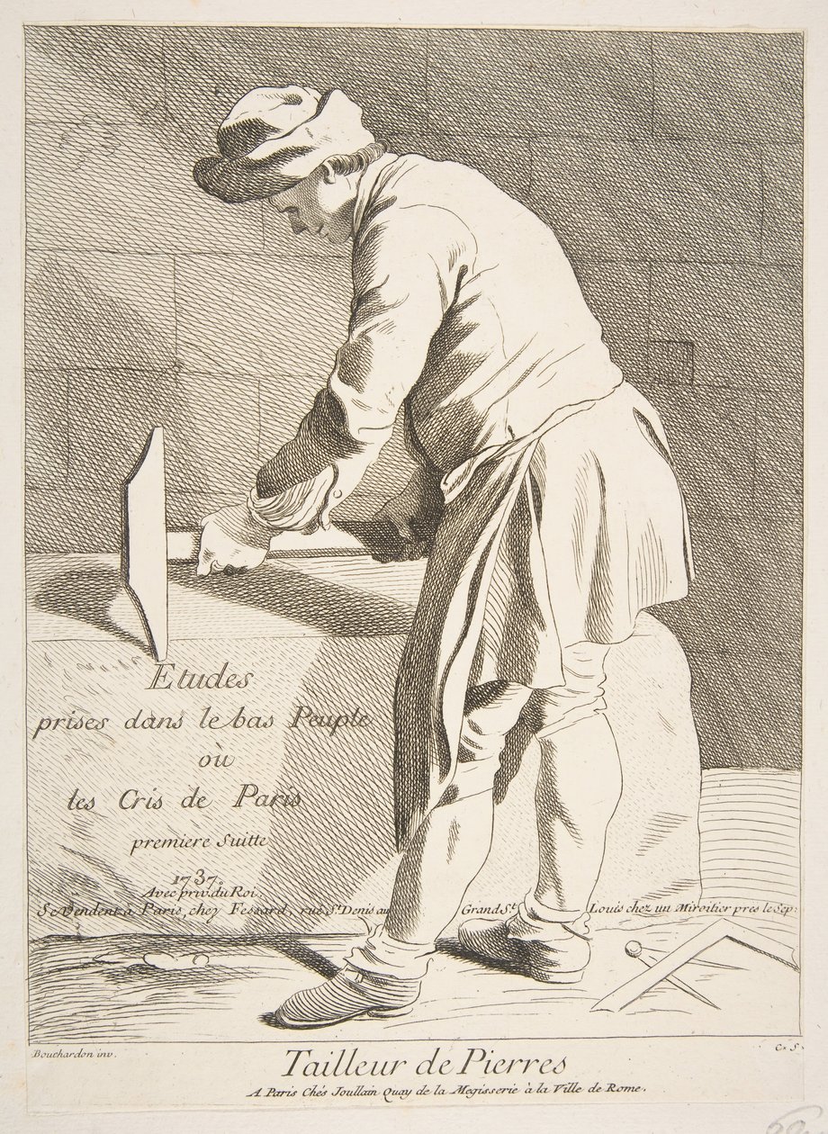 Taş Kesici, 1737. by Anne Claude Philippe de Caylus