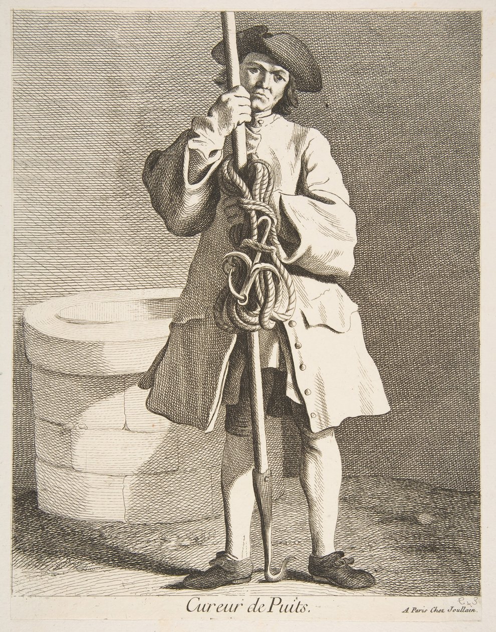 Kuyu Temizleyici, 1746. by Anne Claude Philippe de Caylus